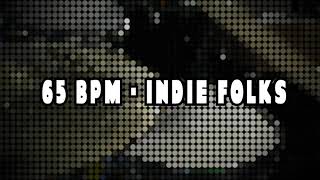 65 bpm  INDIE FOLK DRUM BEAT LOOP [upl. by Nnahtebazile]