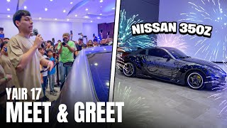 ASÍ REVELÉ MI NISSAN 350Z FRENTE A 500 PERSONAS EN MI MEET amp GREET Y ESTO PASÓ  Yair17 [upl. by Macmillan]