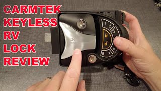 Carmtek Keyless RV Lock In Depth Review everything you need to know [upl. by Yukio]