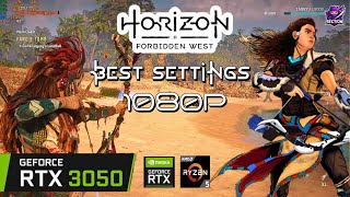 HORIZON FORBIDDEN WEST  1080pMEDIUM SETTINGS  RTX 3050 Performance Test I Lenovo Ideapad Gaming 3 [upl. by Latvina]