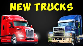 NEW TRUCKS Mack Pinnacle Peterbilt 579 New Model 389X amp More ● American Truck Simulator [upl. by Nema]