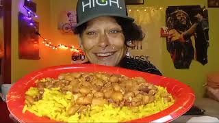 Vlogtober 2024 Day 9 🎃 Eating Yummy Slowcooker Beans amp Rice🥰😋ozarks onthespectrum mukbang [upl. by Sair]