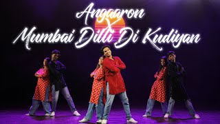 Angaaron Dance Choreography from Pushpa2  Mumbai Dilli Di Kudiya Dance Choreography [upl. by Aremmat]