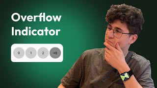 Overflow Indicator In Jetpack Compose [upl. by Hillel]
