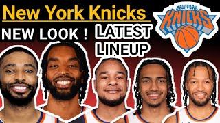 NEW YORK KNICKS  ROSTER LATEST UPDATE  FINAL LOOK 20242025 nbaupdate [upl. by Robet410]