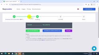 Install Windows on Linux VPS  TinyInstaller [upl. by Hnil]