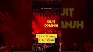 GOAT Diljit Dosanjh Ki Shaandar Entry DILLUMINATI diljitdosanjh IndianAudience PunjabiSwag [upl. by Anurb]