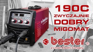 TEST SPAWARKI Bester 190C Multi  Prosty MIGOMAT 3w1 dla każdego majsterkowicza [upl. by Proudman]