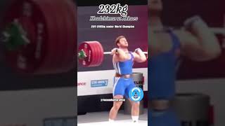 Dmitry klokov vs Khadzhimurat Akkaev 232kg campJ U105kg 2011 lucsonhalterofilia weighlifting [upl. by Toomay302]