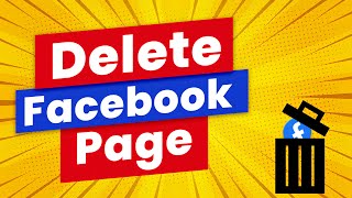 How to Delete Your Facebook Page [upl. by Omoj915]