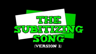 The Subitizing Song suhbitizing Version 1 dots tenframes fingers up to 10 [upl. by Garwood907]