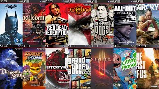 Top 50 Best PS3 Games Of All Time Best PLAYSTATION 3 Games [upl. by Kerrison]