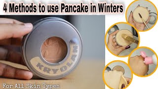 How to use Kryolan Pancake in Winters Dry Normal amp Oily Skin  Kryolan Professional makeup products [upl. by Kurr529]