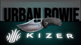 Kizer urban Bowie review…is this one of the best edc knives yet [upl. by Colville743]