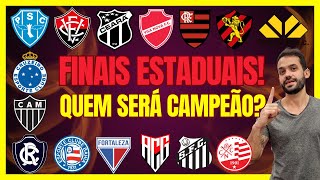 FINAIS ESTADUAIS DEFINIDAS COM MUITOS CLÁSSICOS QUEM VAI LEVANTAR TAÇA EM 2024 [upl. by Gorey771]