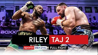 FULL FIGHT Viddal Riley vs Anees Taj 2  REMATCH 😤 [upl. by Eelana]