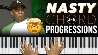 Play quotNASTYquot 251 Chord Progressions for RnB Jazz amp Gospel Piano  The 36 Method [upl. by Nylrac]