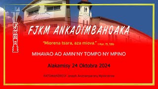 Mofonaina Alakamisy 24 Oktobra 2024 [upl. by Eneles644]