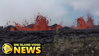 Kilauea Volcano Update Eruption Intensifies Sep 19 2024 [upl. by Ivad]