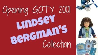 Opening American Girl GOTY 2001 Lindsey Bergmans Collection [upl. by Nnylassej]