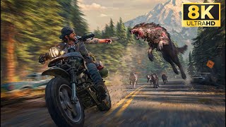 DAYS GONE PRESS ANY BUTTON Zombie Gameplay 8k Video days gone ps5 days gone horde [upl. by Chaudoin]