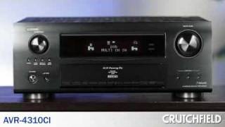 Denon Home Theater Receivers AVR2310CI AVR3310CI and AVR4310CI  Crutchfield Video [upl. by Lontson795]