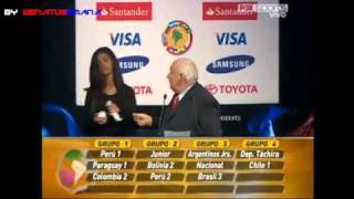 Sorteo Copa Libertadores 2011  Grupos [upl. by Aniryt]