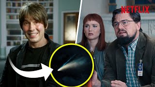 Brian Cox Breaks Down The Science Behind Don’t Look Up  SPOILERS  Netflix [upl. by Ahsatsan]