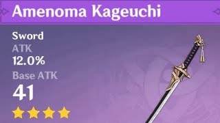 HOW TO GET AMENOMA KAGEUCHI GENSHIN IMPACT [upl. by Ruyam]