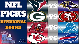 NFL Divisional Round Predictions  2024 [upl. by Odrarebe725]