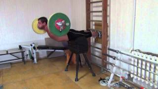 Klokov Dmitry  Specially exercise for BACK [upl. by Ermin]