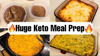 EPIC Keto Meal Prep Batch Cooking 13020 [upl. by Hickie367]