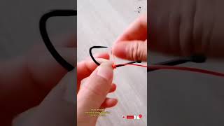 cara merangkai mata pancing tanpa lubang how to string fishing hooks without holes [upl. by Esil]