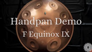 Handpan Scale Presentation  AlcheMyst F Equinox IX [upl. by Engelhart59]