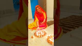 Viral song  Diwali pooja  trending  shorts [upl. by Hogue600]