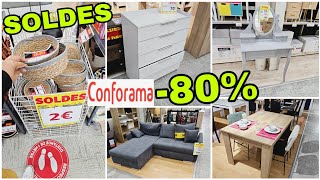 ðŸ«£CONFORAMA 80 SOLDES 120724 conforama soldes2024 soldes bonsplans meubles [upl. by Keyek]