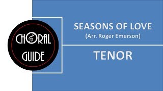 Seasons of Love  TENOR [upl. by Dallman76]