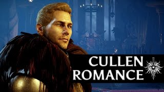 Dragon Age Inquisition  Cullen Romance  Disliked by mages version 1 mage specific dialogue [upl. by Eural]