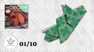 0110  Little Piggy  Easy ORIGAMI Calendar 2024 [upl. by Aynatahs]