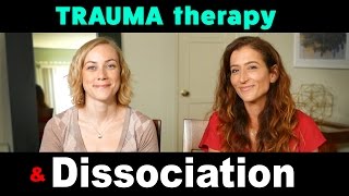 Is TRAUMA THERAPY possible if we DISSOCIATE  Kati Morton [upl. by Rap]