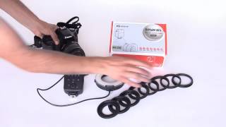 Aputure  Amaran Ring Flash AHLC60 Leds  Todofotografia [upl. by Earleen]