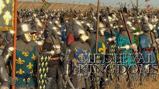 Battle of Poitiers 1356  Total War Medieval Kingdoms 1212 AD Historical Battle [upl. by Cerallua]