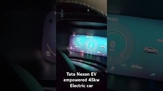 Tata Nexon empowered 45kw electric charging Range 380km to 410km in eco Mode nexonev [upl. by Kramnhoj678]