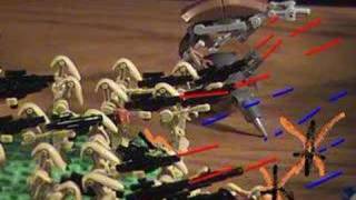 Lego Clone Wars 501st Legion the Siege OLD VID [upl. by Ordnazil]