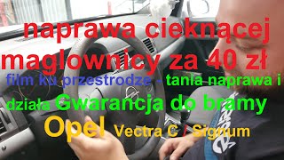 Przekładnia kierownicza Opel Vectra C Signum wymiana uszczelnienia na samochodzie LIPA ALE DZIAŁA [upl. by Eirallih]