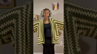 Crochet Hexagon Cardigan crochet fallideas hexagoncardigan fashion [upl. by Jenine]