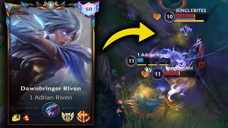 Adrian Riven Main TOP Player in the Server Wild Rift [upl. by Whetstone]