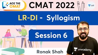 Ace the CMAT 2022  New Batch  LRDI Session 5  Syllogism  II  Ronak Shah [upl. by Soren]