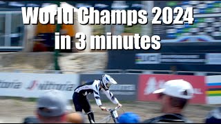 My MTB World Champs Pal Arinsal Andorra 2024 in 3 minutes [upl. by Lledroc]