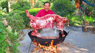 15 Kg Lamb Rack Braised in Super Spicy Broth Stewed for 7 Hours until Tender Uncle Rural Gourmet [upl. by Sitarski]